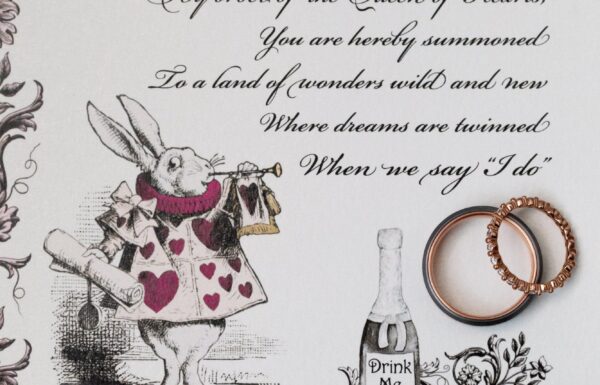 An Alice in Wonderland-Themed Wedding at The Gables
