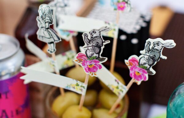 An Alice in Wonderland-Themed Wedding at The Gables