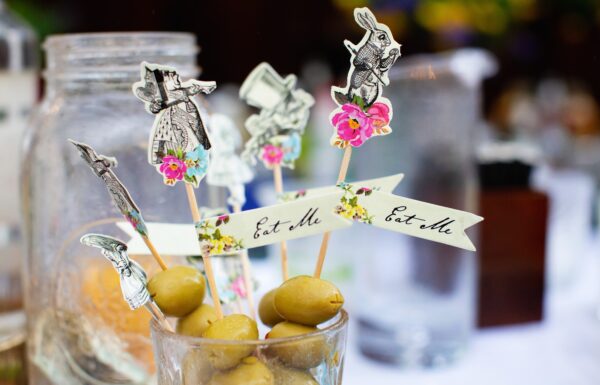 An Alice in Wonderland-Themed Wedding at The Gables