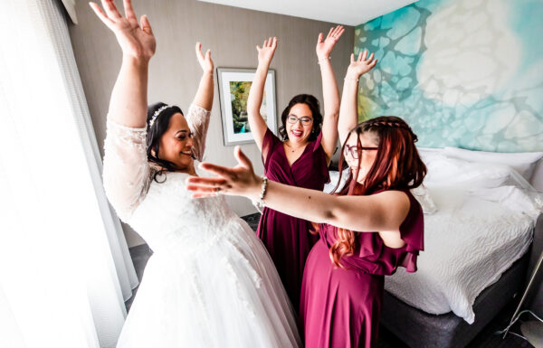 Christmas-Themed Wedding at The Palace at Somerset Park
