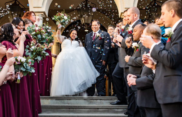 Christmas-Themed Wedding at The Palace at Somerset Park