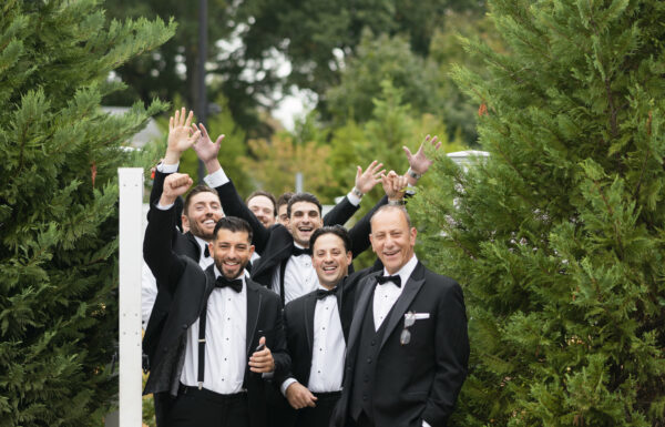 Romantic Flowers and Gold Butterfly Details Were Featured at This Shadowbrook at Shrewsbury Wedding