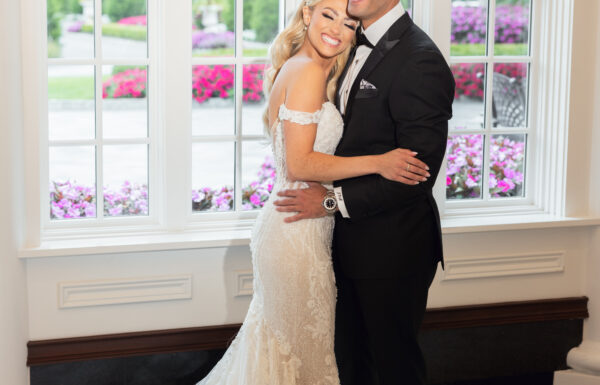 Romantic Flowers and Gold Butterfly Details Were Featured at This Shadowbrook at Shrewsbury Wedding