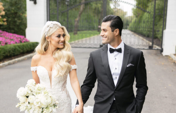 Romantic Flowers and Gold Butterfly Details Were Featured at This Shadowbrook at Shrewsbury Wedding