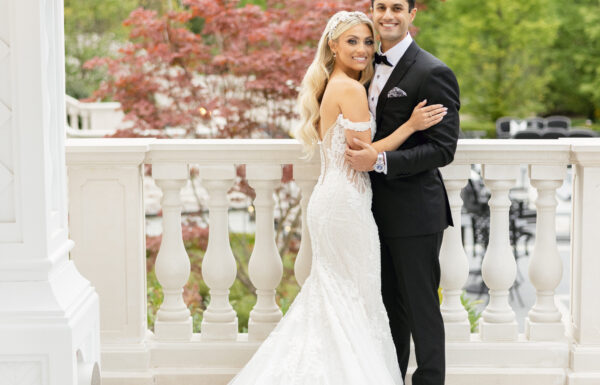 Romantic Flowers and Gold Butterfly Details Were Featured at This Shadowbrook at Shrewsbury Wedding