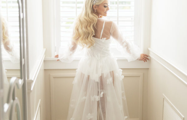 Romantic Flowers and Gold Butterfly Details Were Featured at This Shadowbrook at Shrewsbury Wedding