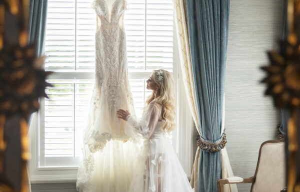 Romantic Flowers and Gold Butterfly Details Were Featured at This Shadowbrook at Shrewsbury Wedding