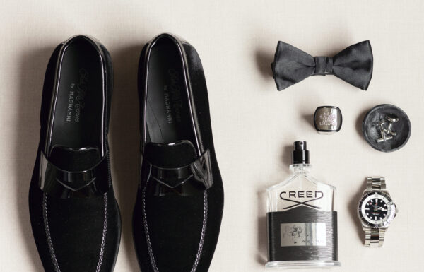 Romantic Flowers and Gold Butterfly Details Were Featured at This Shadowbrook at Shrewsbury Wedding