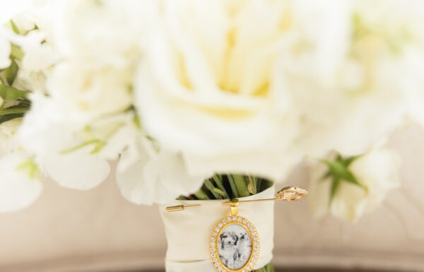 Romantic Flowers and Gold Butterfly Details Were Featured at This Shadowbrook at Shrewsbury Wedding