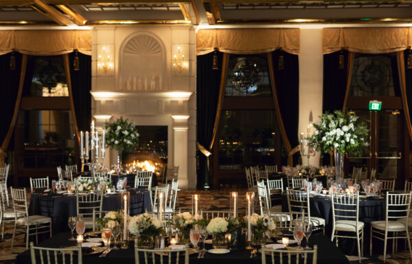 Romantic Flowers and Gold Butterfly Details Were Featured at This Shadowbrook at Shrewsbury Wedding