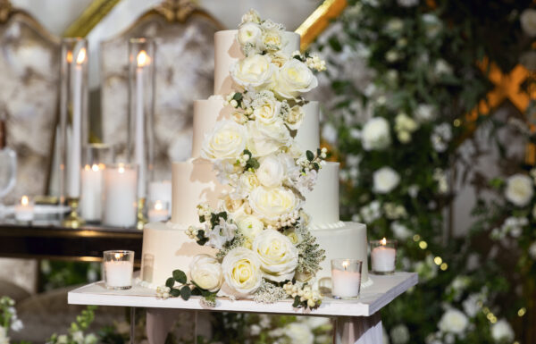 Romantic Flowers and Gold Butterfly Details Were Featured at This Shadowbrook at Shrewsbury Wedding