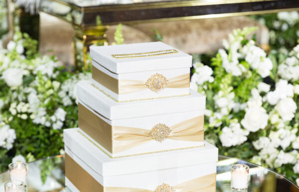 Romantic Flowers and Gold Butterfly Details Were Featured at This Shadowbrook at Shrewsbury Wedding