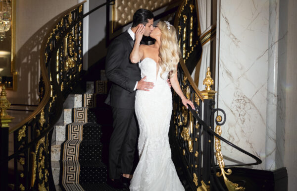 Romantic Flowers and Gold Butterfly Details Were Featured at This Shadowbrook at Shrewsbury Wedding