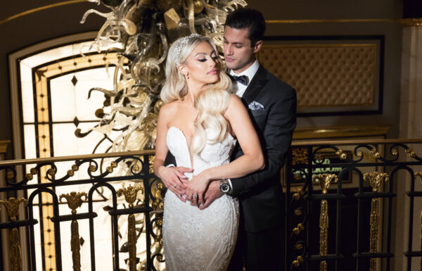 Romantic Flowers and Gold Butterfly Details Were Featured at This Shadowbrook at Shrewsbury Wedding