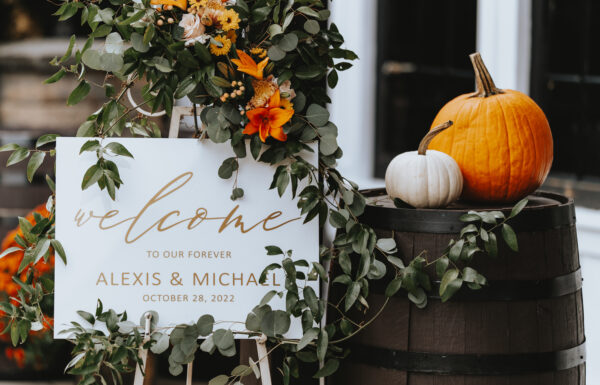 Alexis & Michael at Hamilton Manor