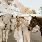 Horses Completed This Fall ‘Rustic-Glam’ Wedding at the Ryland Inn
