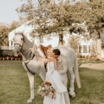 Horses Completed This Fall ‘Rustic-Glam’ Wedding at the Ryland Inn