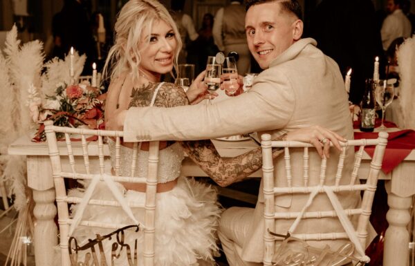Horses Completed This Fall ‘Rustic-Glam’ Wedding at the Ryland Inn