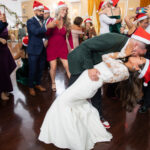 A Christmas-Inspired Wedding “Straight Out of a Hallmark Movie”