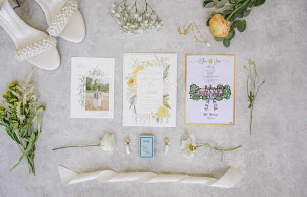 The wedding of A Wildflower & Butterfly Dream Come True at the Water Witch Club Gallery 15