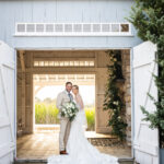 This Shore-Loving Couple Had a Sea Glass Seating Chart at Their Wedding