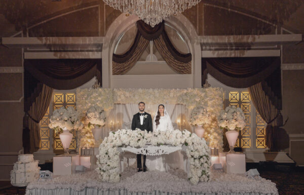 A Lavish and Elegant 400-Guest Affair at The Venetian