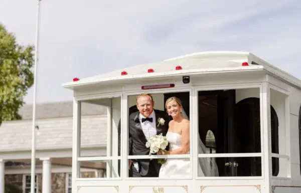 These Golf Lovers Had a ‘Garden Party’ Wedding at Hackensack Golf Club