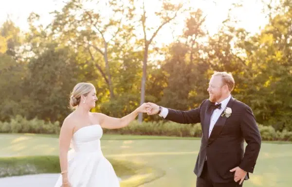 These Golf Lovers Had a ‘Garden Party’ Wedding at Hackensack Golf Club
