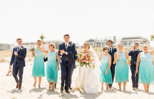 The wedding of This Couple Ate Pizza on the Boardwalk In Their Wedding Outfits Gallery 11