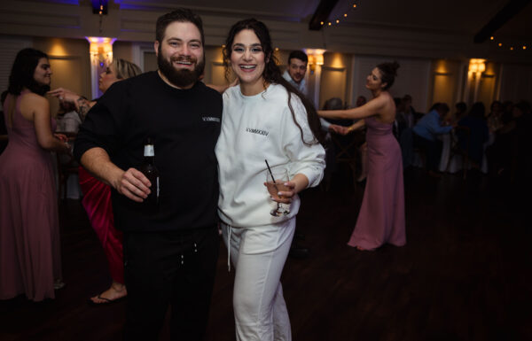 The New Jersey Devils’ Mascot Came to This Lake Mohawk Wedding