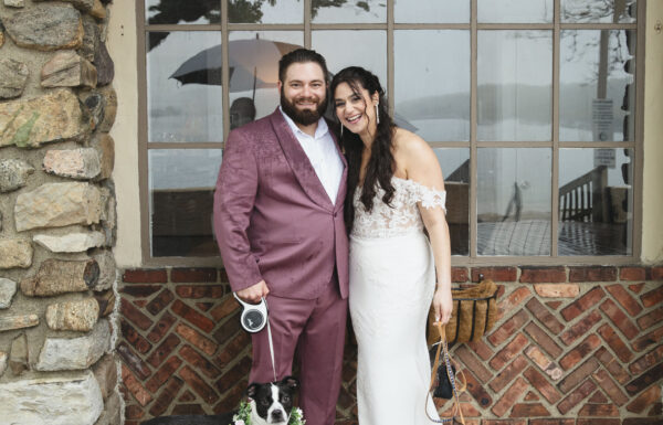 The New Jersey Devils’ Mascot Came to This Lake Mohawk Wedding
