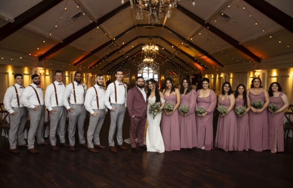 The New Jersey Devils’ Mascot Came to This Lake Mohawk Wedding