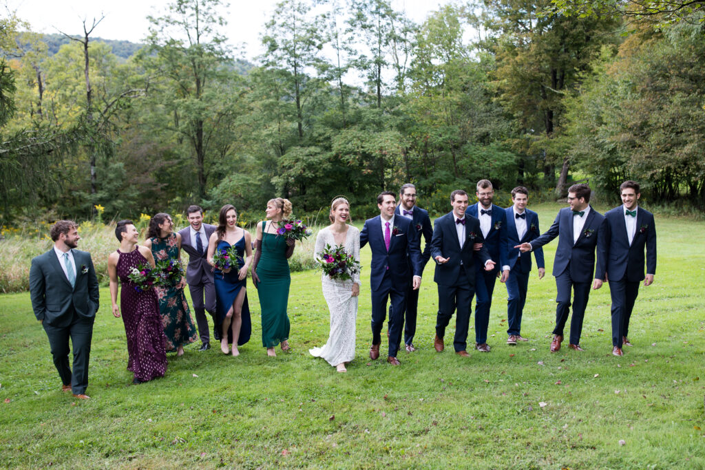 A wedding at Quarry Hill Farm.