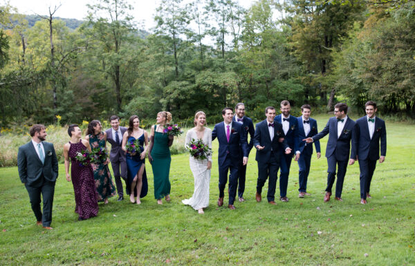 A wedding at Quarry Hill Farm.
