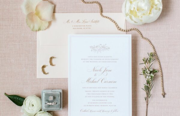 A Lovely Rumson Country Club Wedding with Fun Floral Details