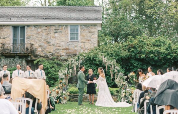 The wedding of High School Sweethearts Hold an Enchanted Garden Wedding Gallery 1