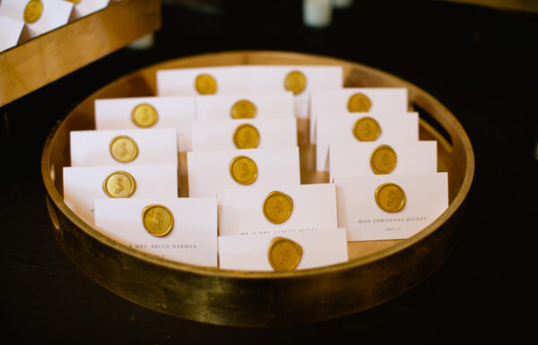 An Elegant Black, White & Gold Wedding at Park Avenue Club