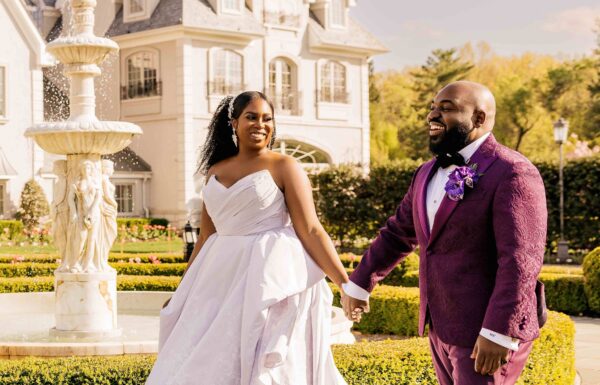 Jewel Tones & Extravagant Flowers Made This Park Chateau Wedding So Luxe