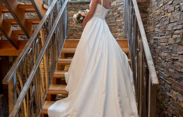 The wedding of The Grounds Sparkled With a Layer of Snow at This Wedding Gallery 1