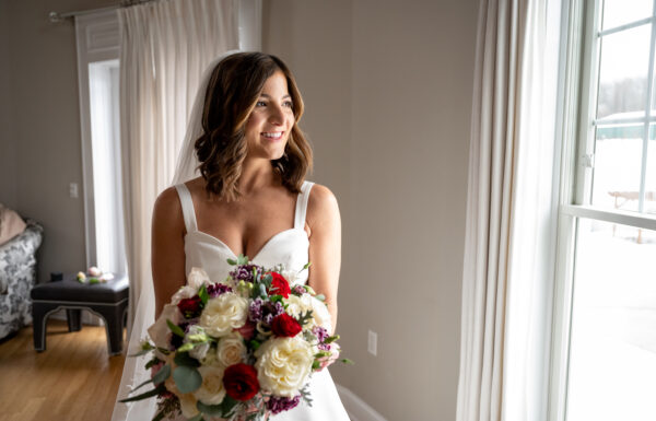 The wedding of The Grounds Sparkled With a Layer of Snow at This Wedding Gallery 3