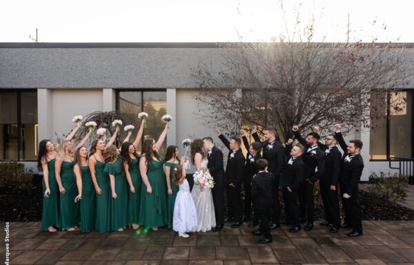 This Couple Loved the Convenience of Their Hotel Wedding at the Windsor Ballroom