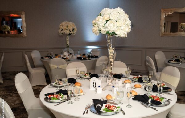 This Couple Loved the Convenience of Their Hotel Wedding at the Windsor Ballroom