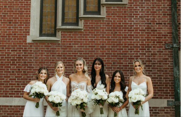 The wedding of A Romantic Natirar Wedding With Overflowing White Roses Gallery 9