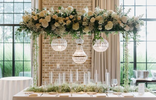 The wedding of A Romantic Natirar Wedding With Overflowing White Roses Gallery 6