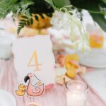 A Tropical Vibe Wedding Filled With Yellow, Orange and Pink Florals