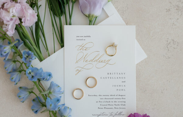 Coastal Wedding With Mismatched Pastel Bridesmaid Dresses