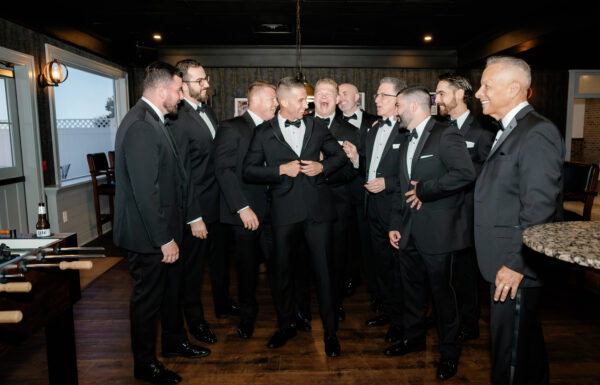 Coastal Wedding With Mismatched Pastel Bridesmaid Dresses