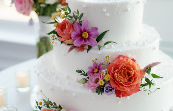 Coastal Wedding With Mismatched Pastel Bridesmaid Dresses