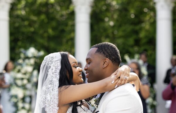 Touches of Blue Made This Glam Wedding Special
