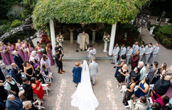 College Sweethearts Tie The Knot in a Romantic Fall Wedding